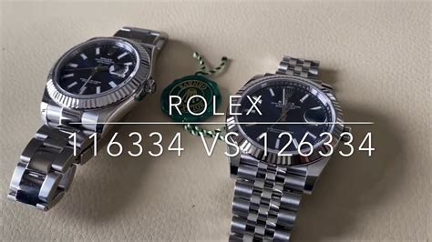 rolex 116334 vs 126334.